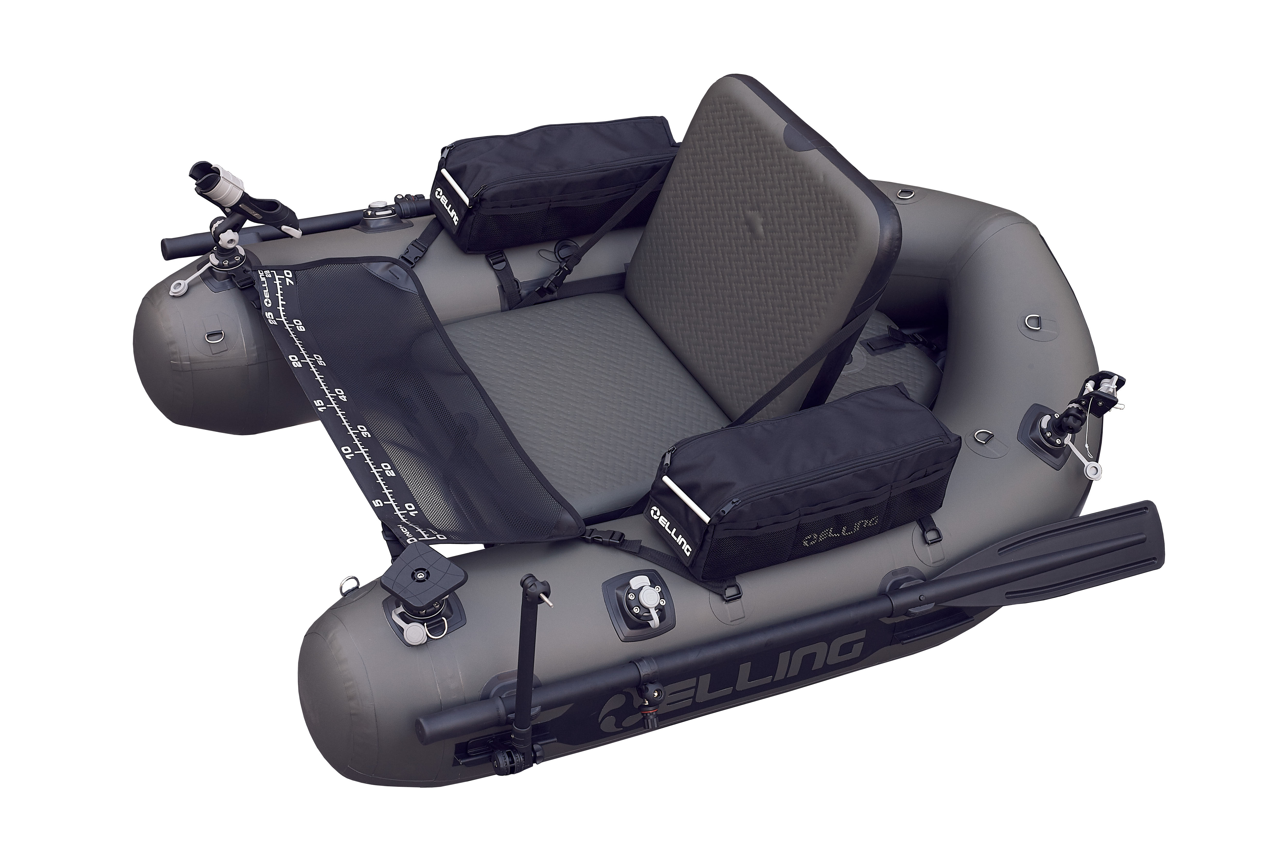 Nafukovací Belly Boaty Elling - Belly Boat Optimus MAX černý