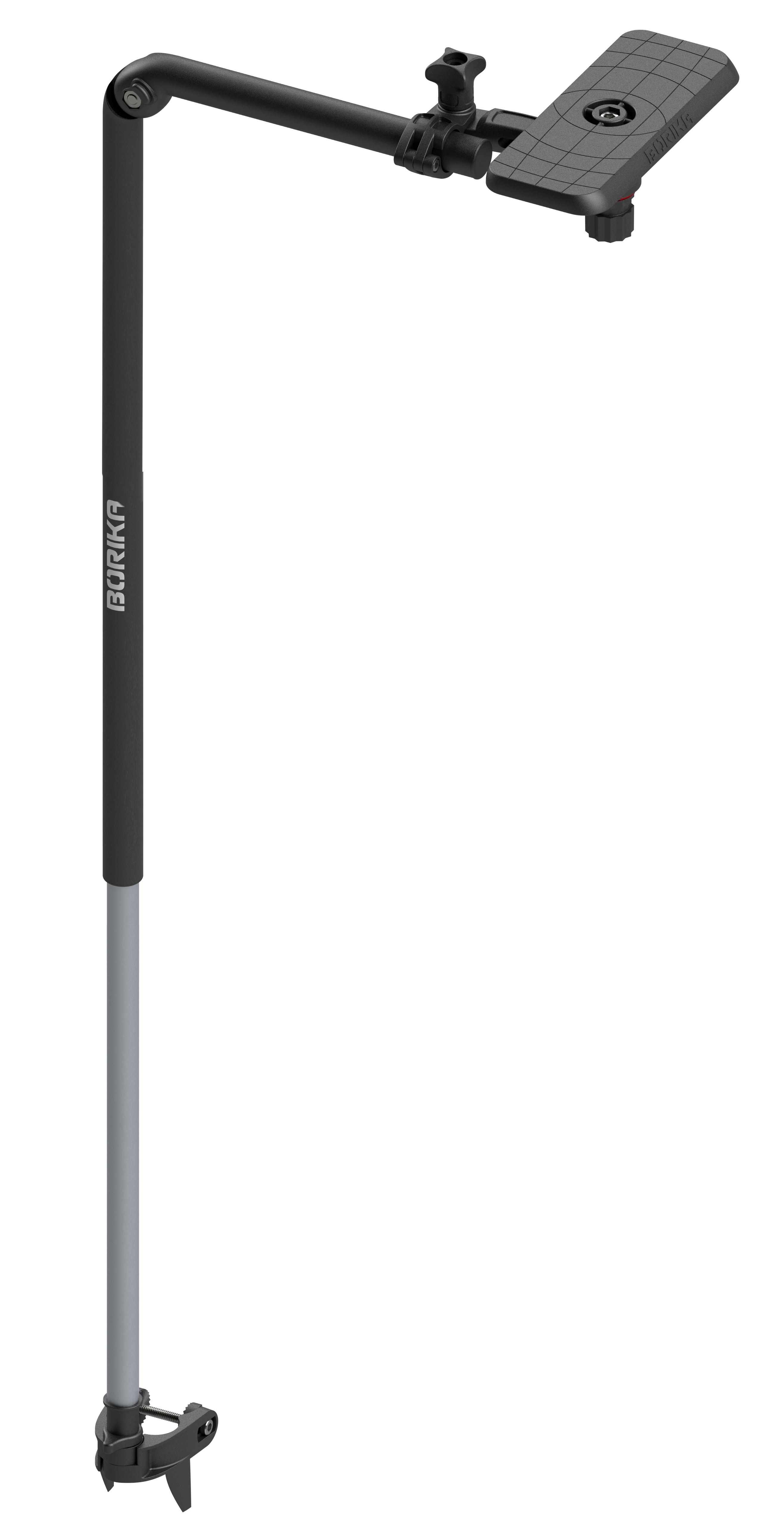 Fasten držáky sonaru - Držák sondy sonaru s plochou 164x68mm, teleskopický XL 90°