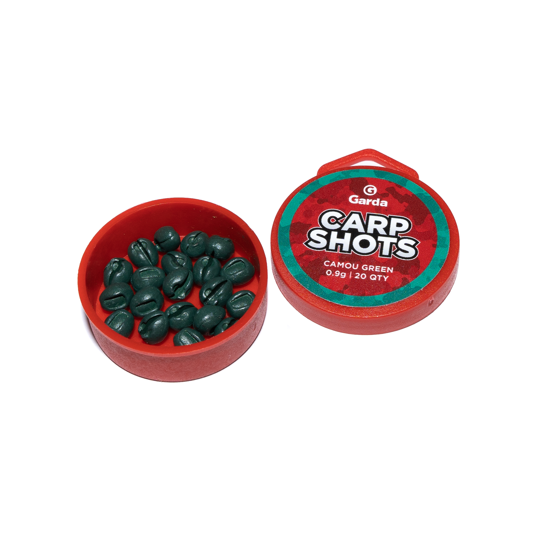 Garda Carp Shots - Carp Shots camou green 0,9g 20ks
