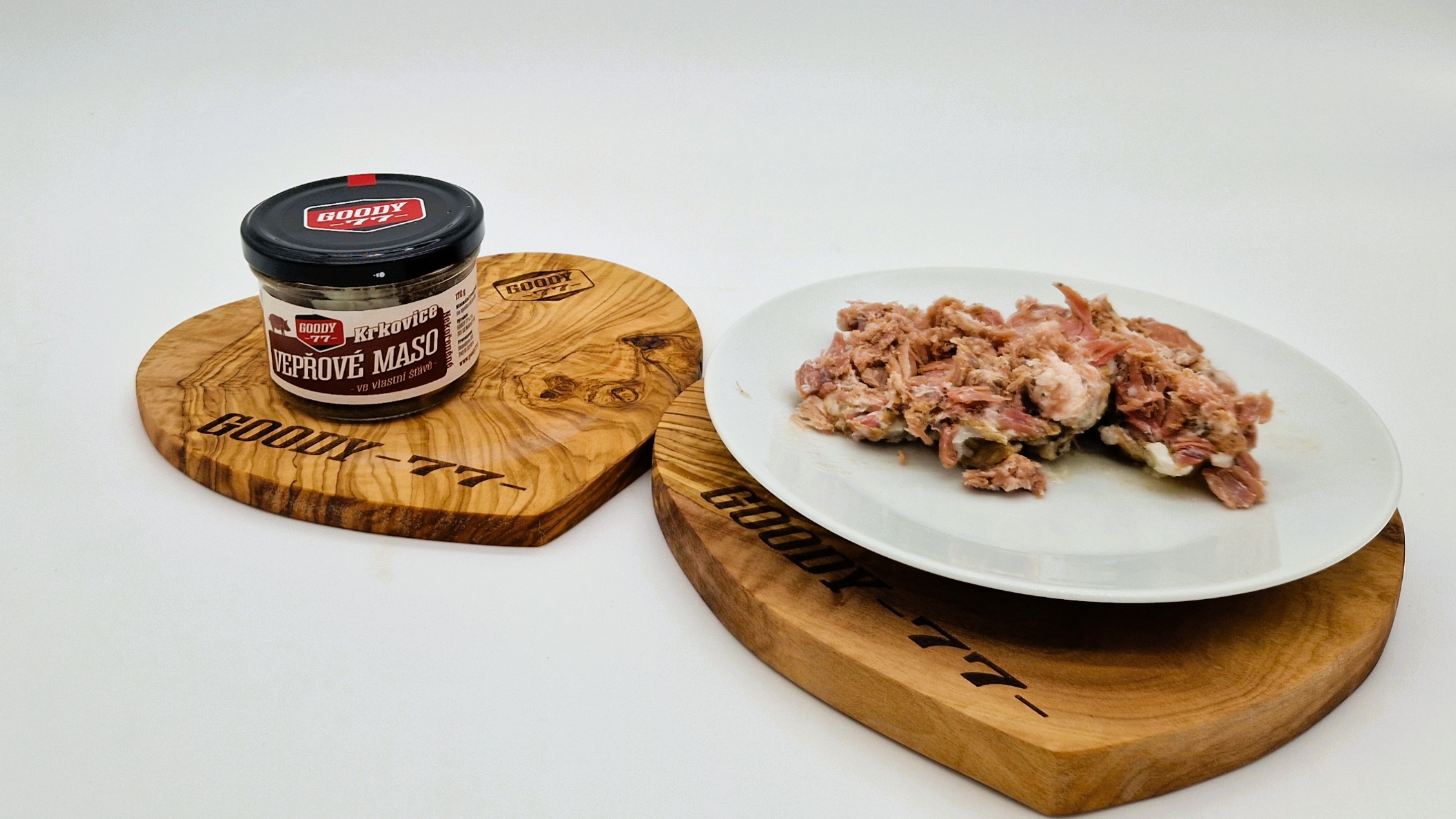 GOODY 77 - Vepřové ve vlastní šťávě Krkovice 170g