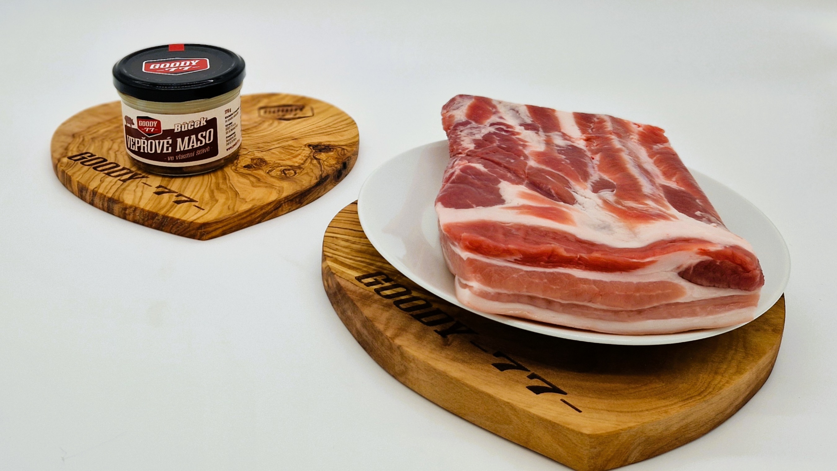 GOODY 77 - Vepřové ve vlastní šťávě Bůček 170g