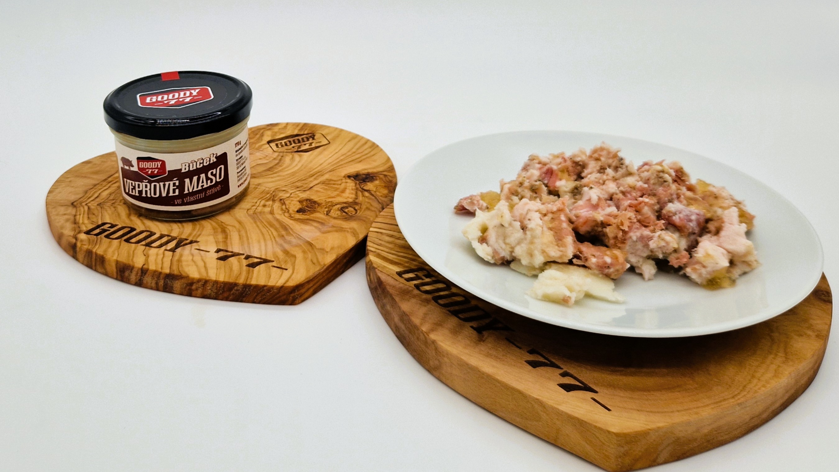 GOODY 77 - Vepřové ve vlastní šťávě Bůček 170g