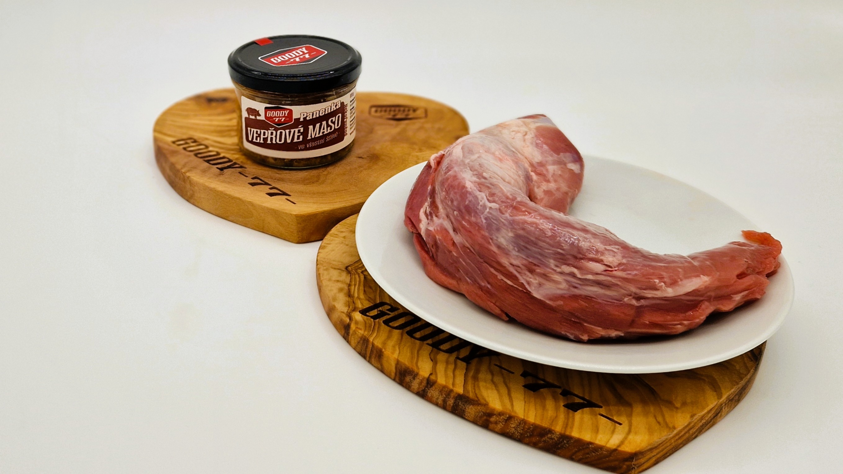 GOODY 77 - Vepřové ve vlastní šťávě Panenka 170g
