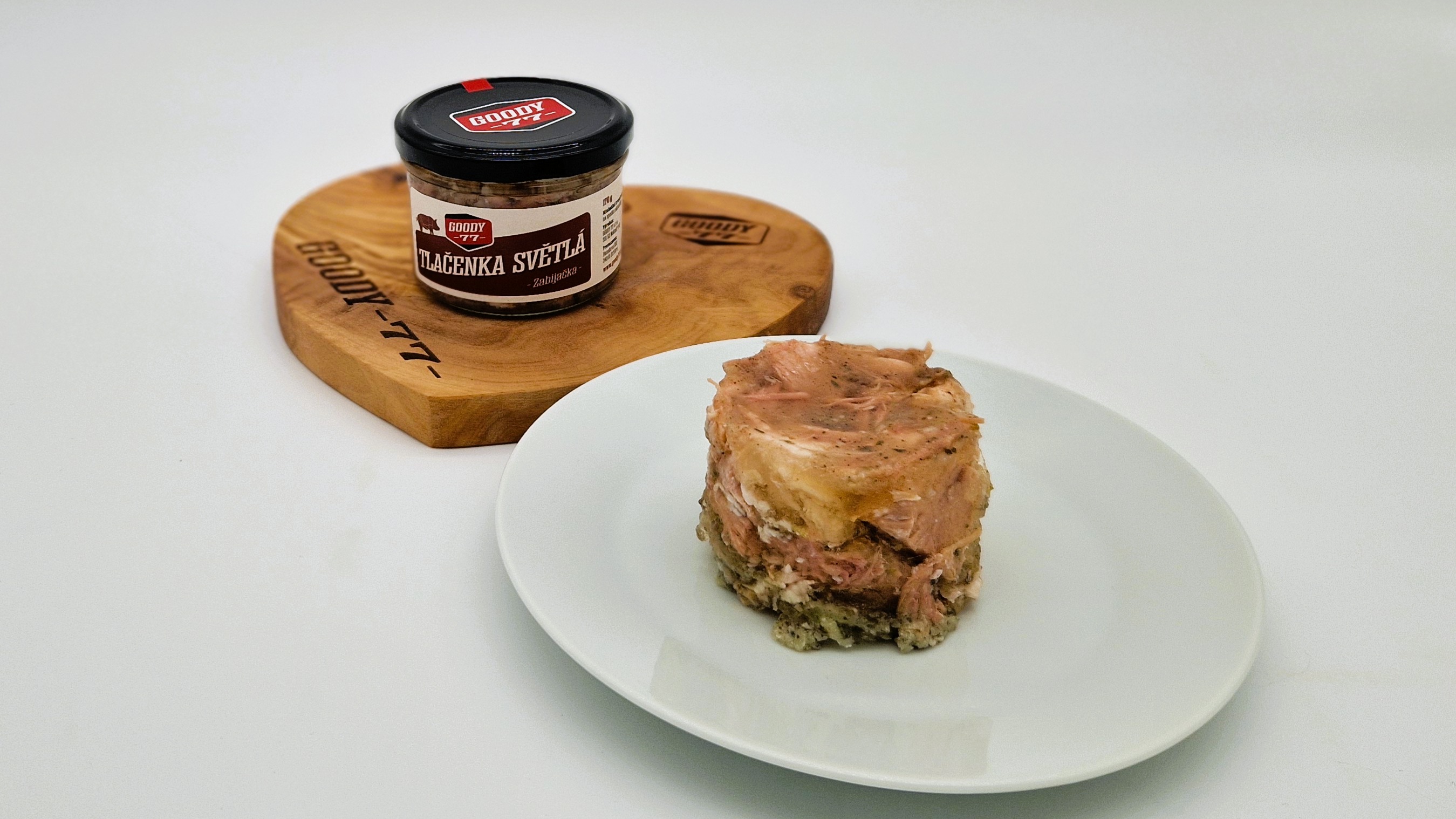 GOODY 77 - Zabíjačkové speciality Tlačenka světlá 170g