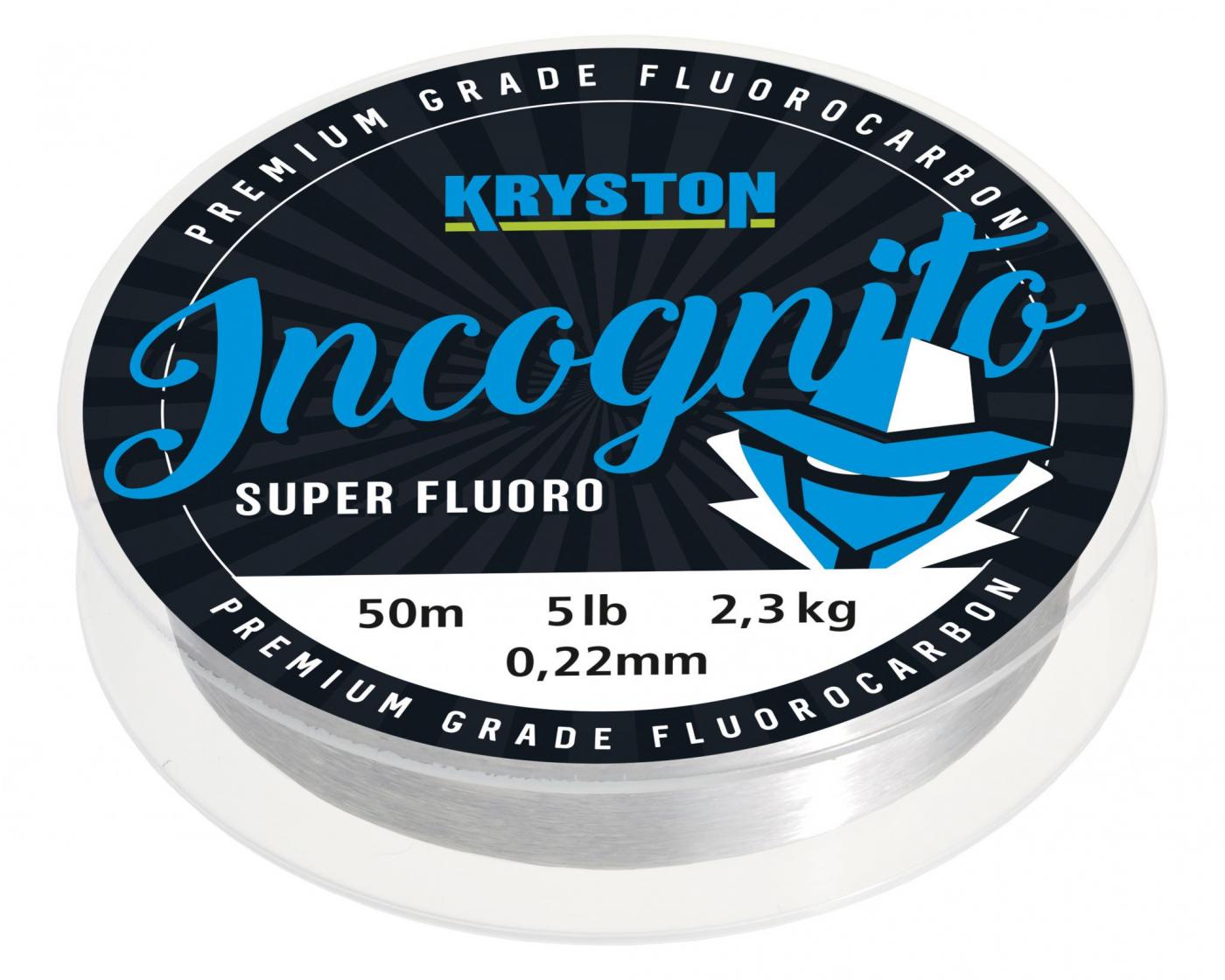 Kryston fluorocarbony - Incognito fluorocarbon 0,38mm 15lb 20m