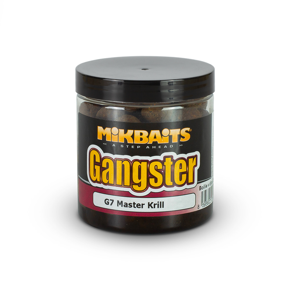 Gangster boilie v dipu 250ml - G7 Master Krill 16mm
