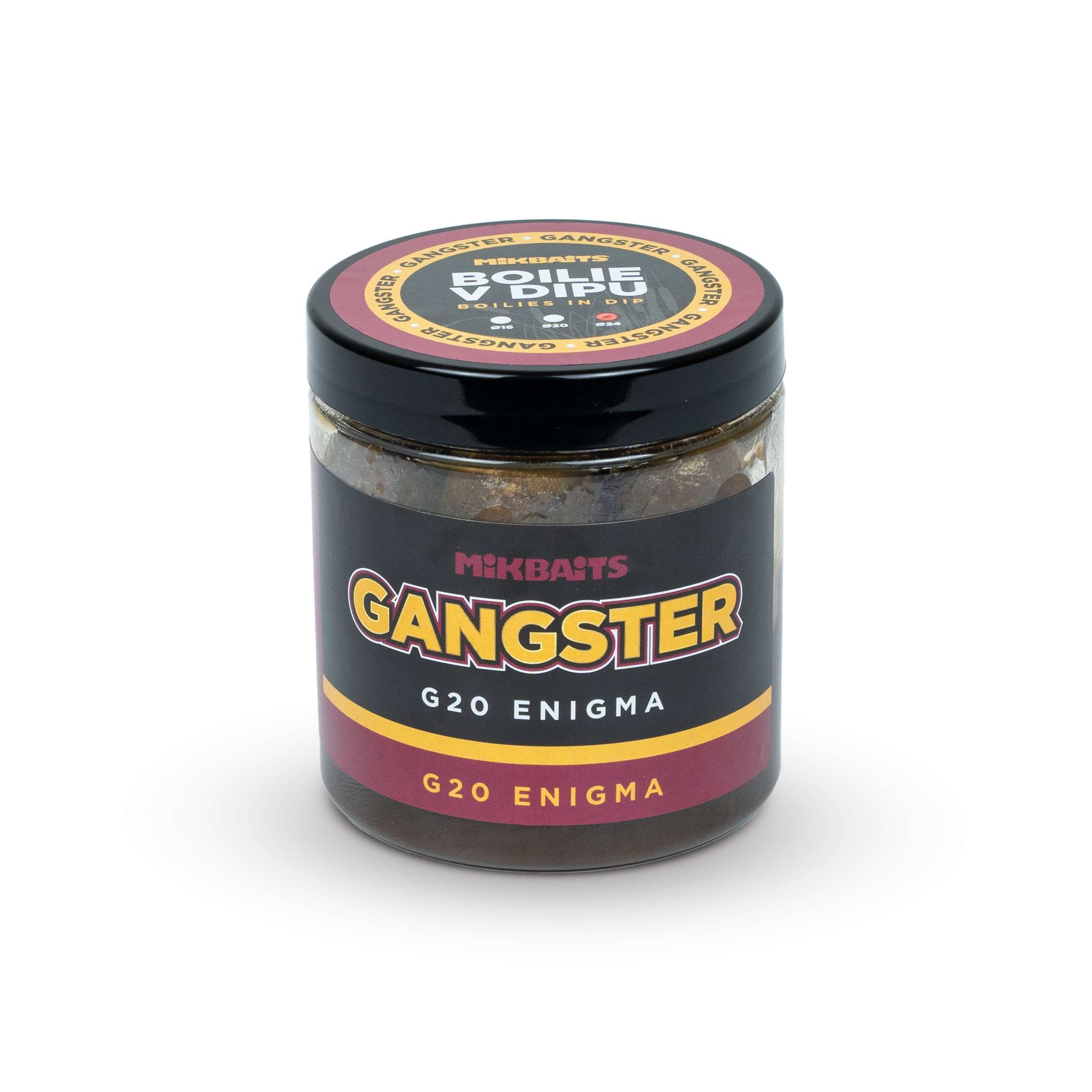 Gangster boilie v dipu 250ml - G20 Enigma 24mm