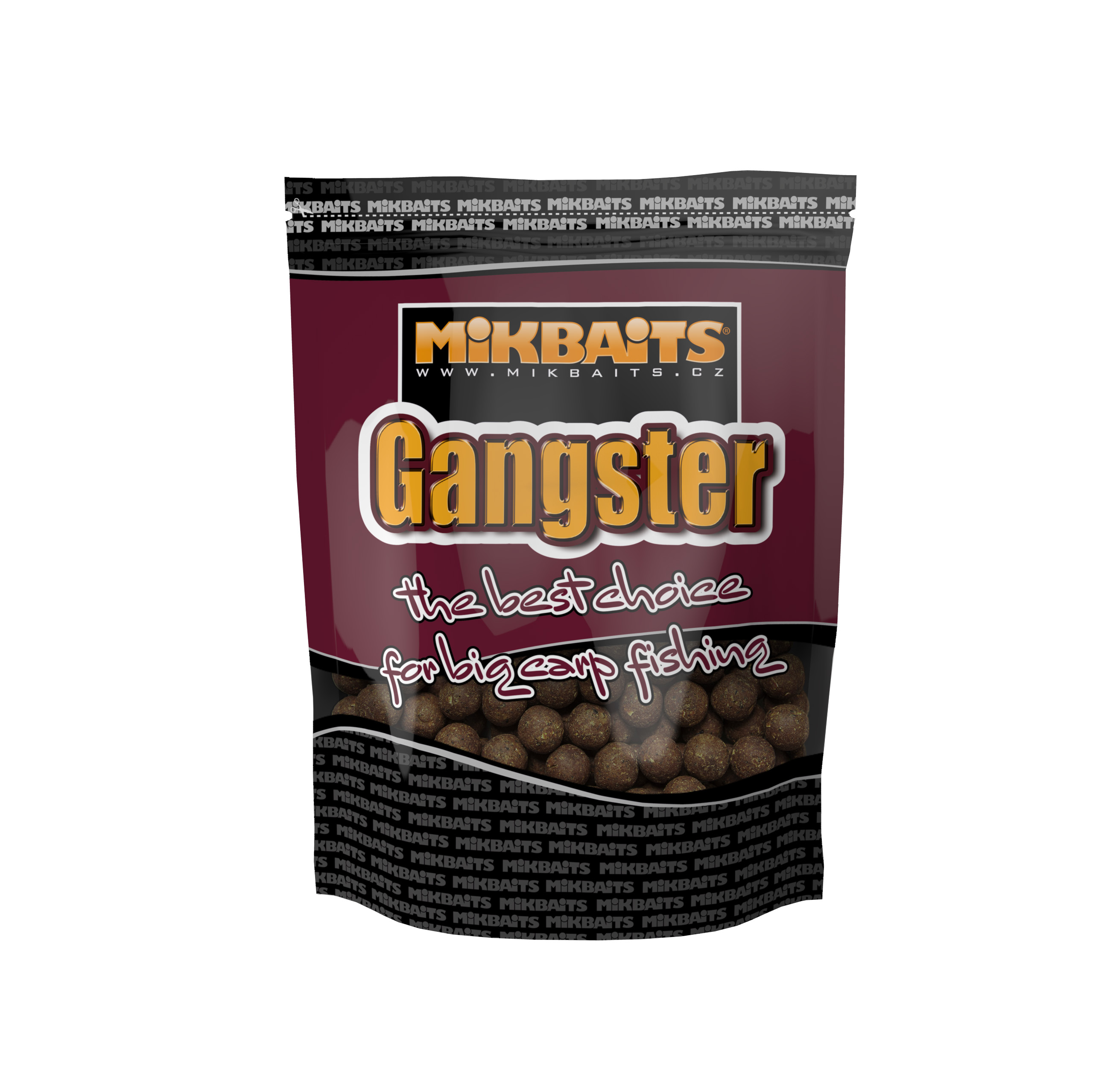 Gangster boilie 1kg - GSP Black Squid 24mm