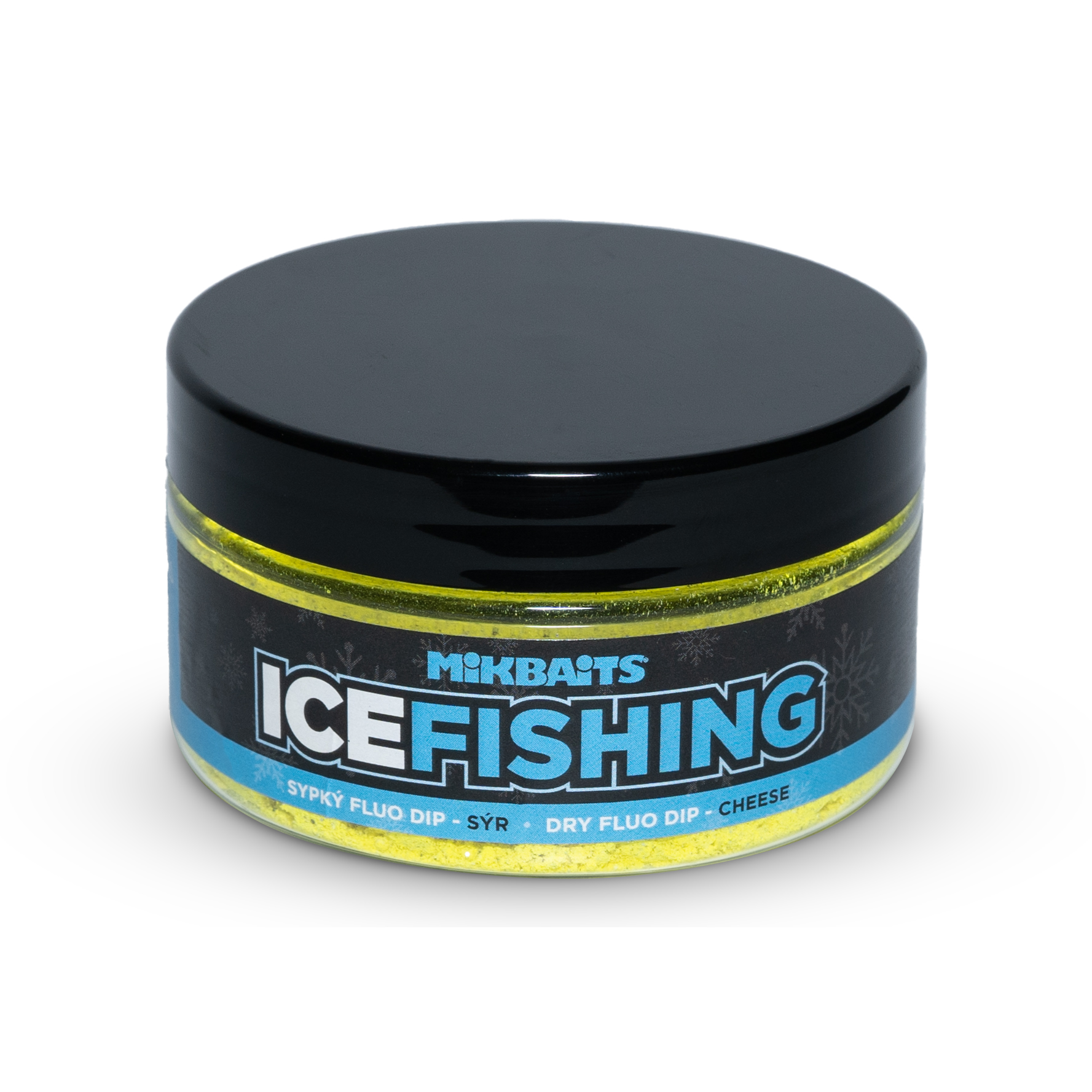 ICE FISHING pstruh řada - Sypký fluo dip Sýr 100ml