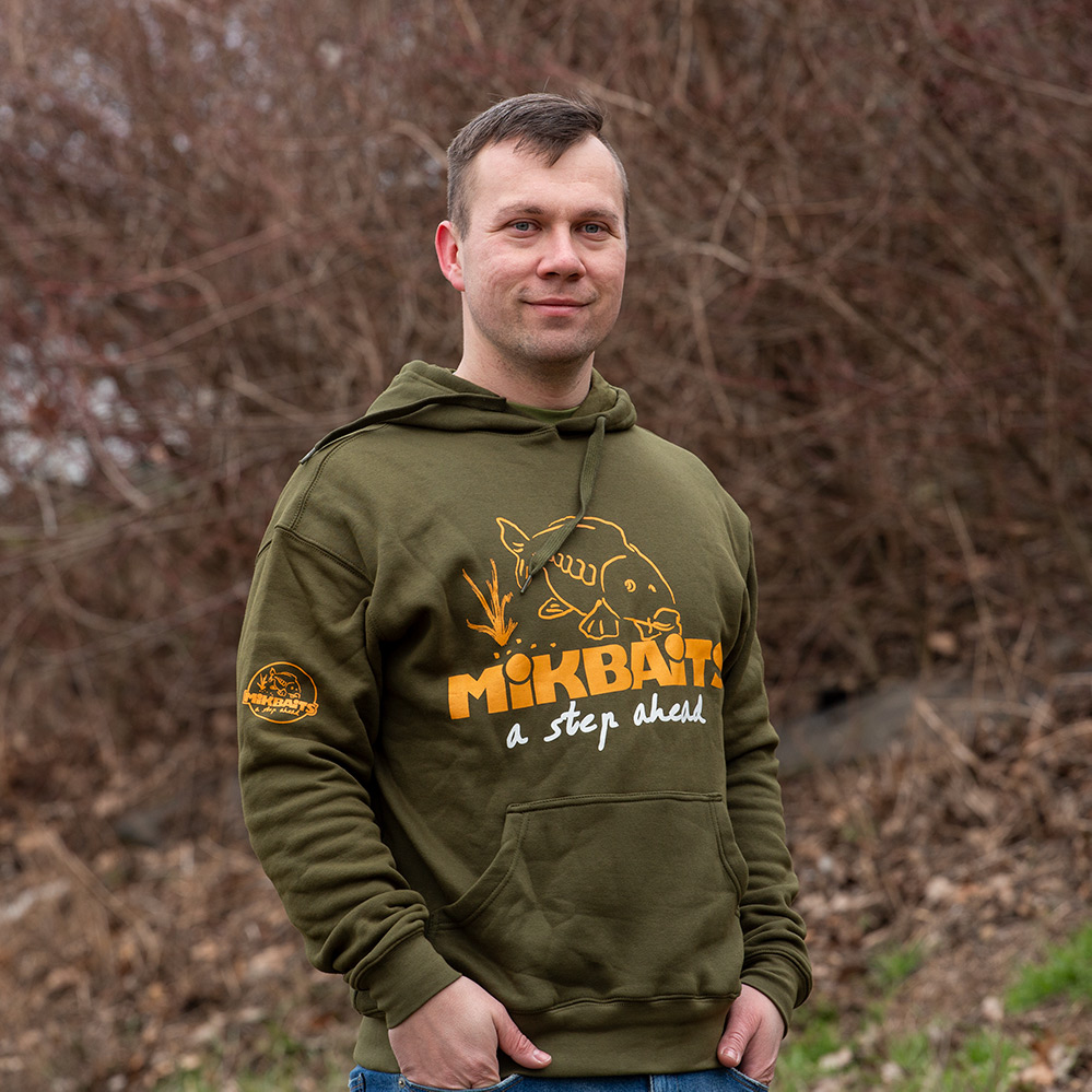 Mikbaits oblečení - Mikina Fans team zelená XL
