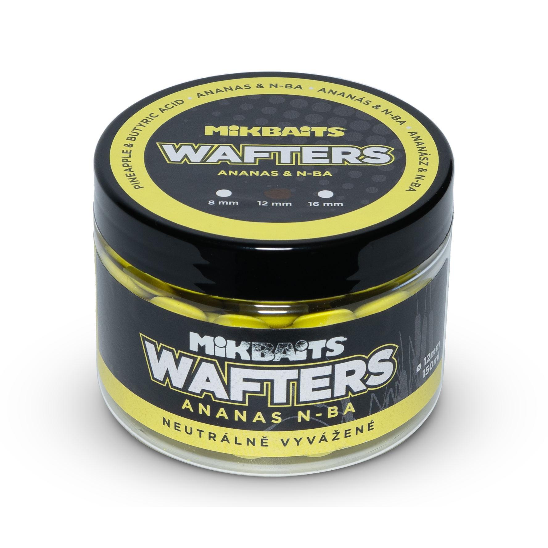Wafters vyvážené nástrahy 150ml - Ananas N-BA 12mm
